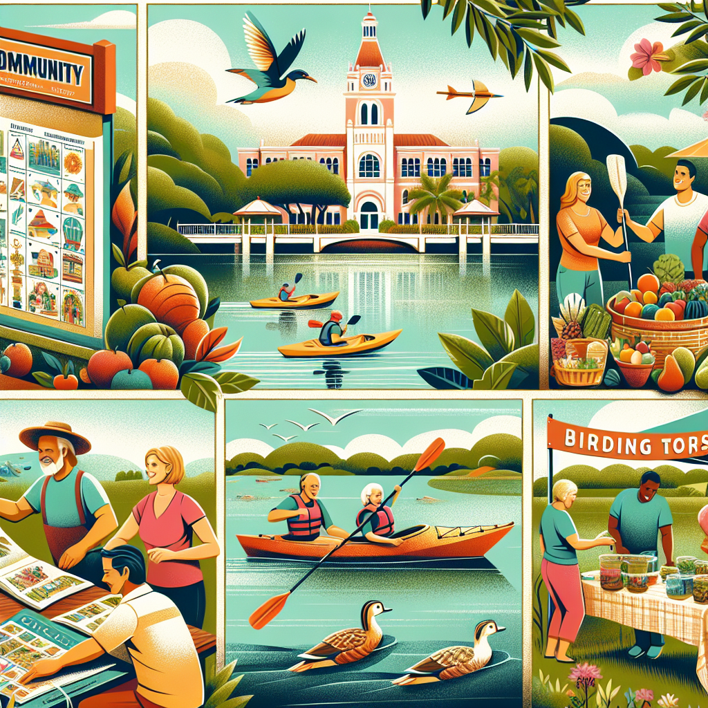 Discovering Sarasota through eco-events: from farmers' markets to kayak tours.