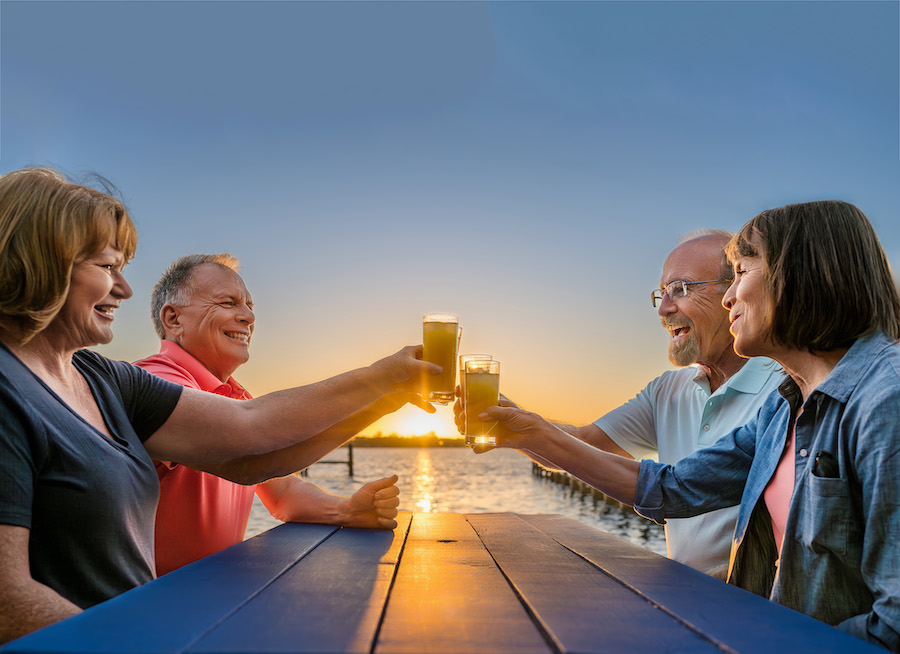 Evie's on the Bay: A scenic spot to catch the game and enjoy great food.